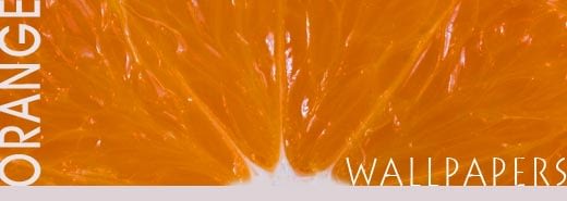 Collection of beautiful wallpapers in orange color