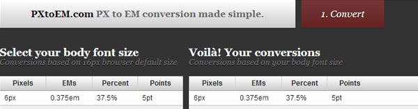 PXtoEM.com PX to EM conversion made simple.