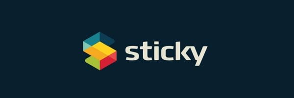 Logo redesign for Sticky Strategy, a Toronto, Canada based digital strategy company.