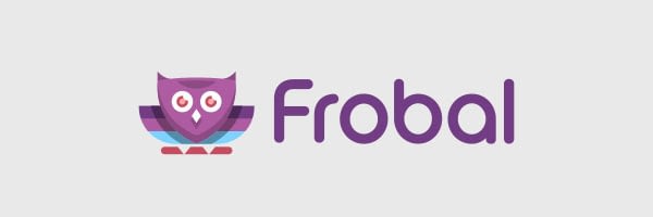 Logo design of Frobal, a nightlife guide / web platform for visitors to sell & buy tickets to concerts, events and such