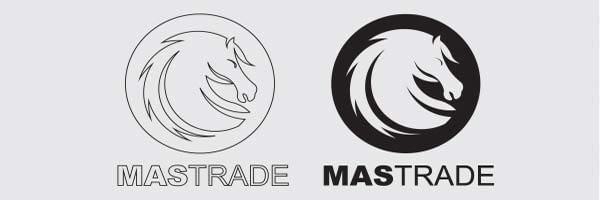 Logo design for Mastrade, an Import export company