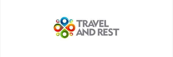 Logo design for travel agency travel and rest